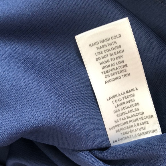 NWT Cleo Short Sleeve Navy Shift Dress - Picture 3 of 4